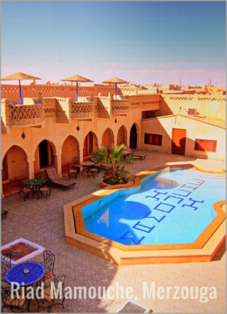 Swimming Pool Hotel Merzouga Riad Mamouche